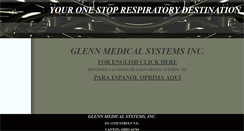 Desktop Screenshot of glennmedical.com
